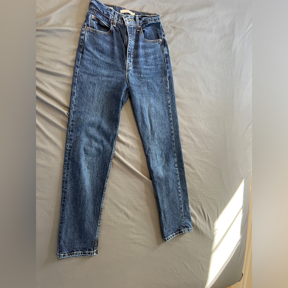 Levi’s 70s high slim jeans, size 25, length 31